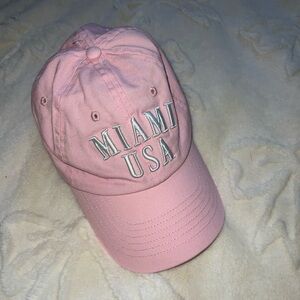 Pink Miami USA Cap